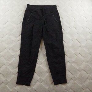 Athleta Trekkie North Jogger Pants Womens 0 Black Athleisure Outdoors Casual